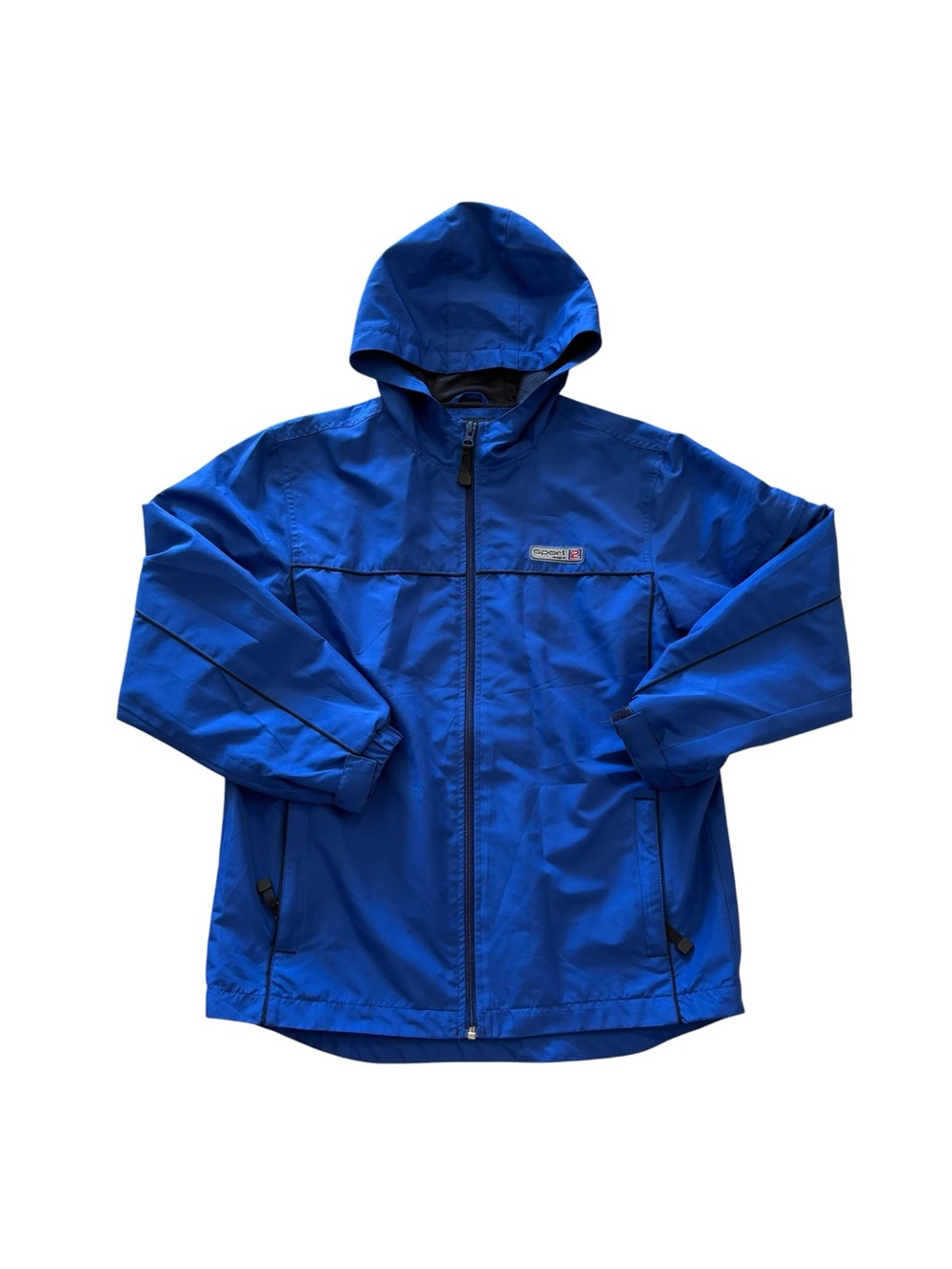 Cherokee Rain Wind Jacket Raincoat Windbreaker hooded waterproof Kids L 10/12